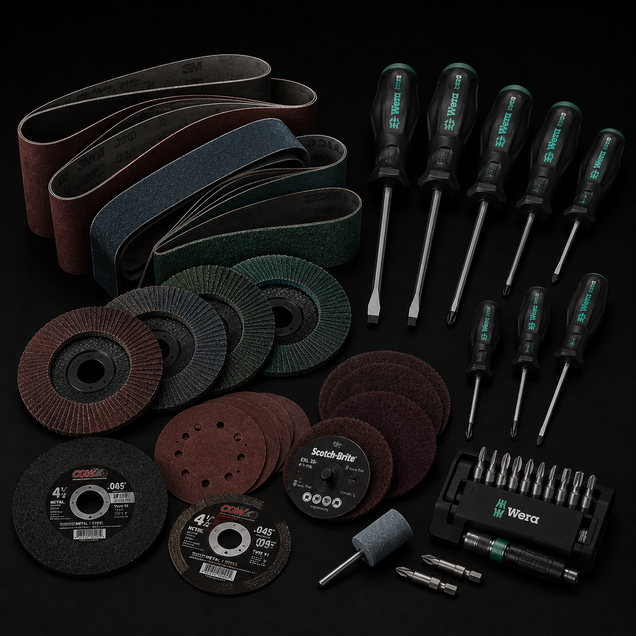 Screwdrivers and Supplies