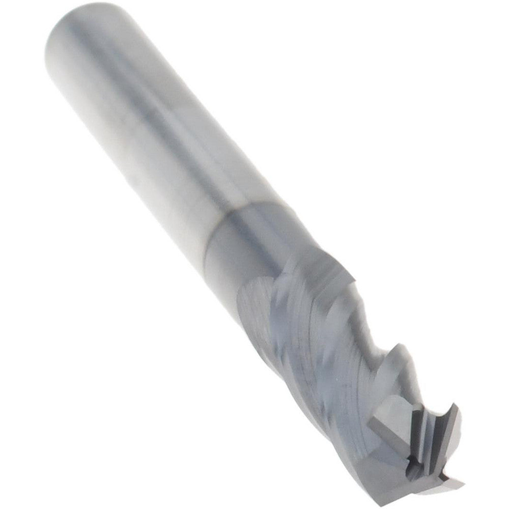 Melin Tool Drill Mill: 3/16" Dia, 5/8" LOC, 4 Flute, 90 deg Point, Solid Carbide