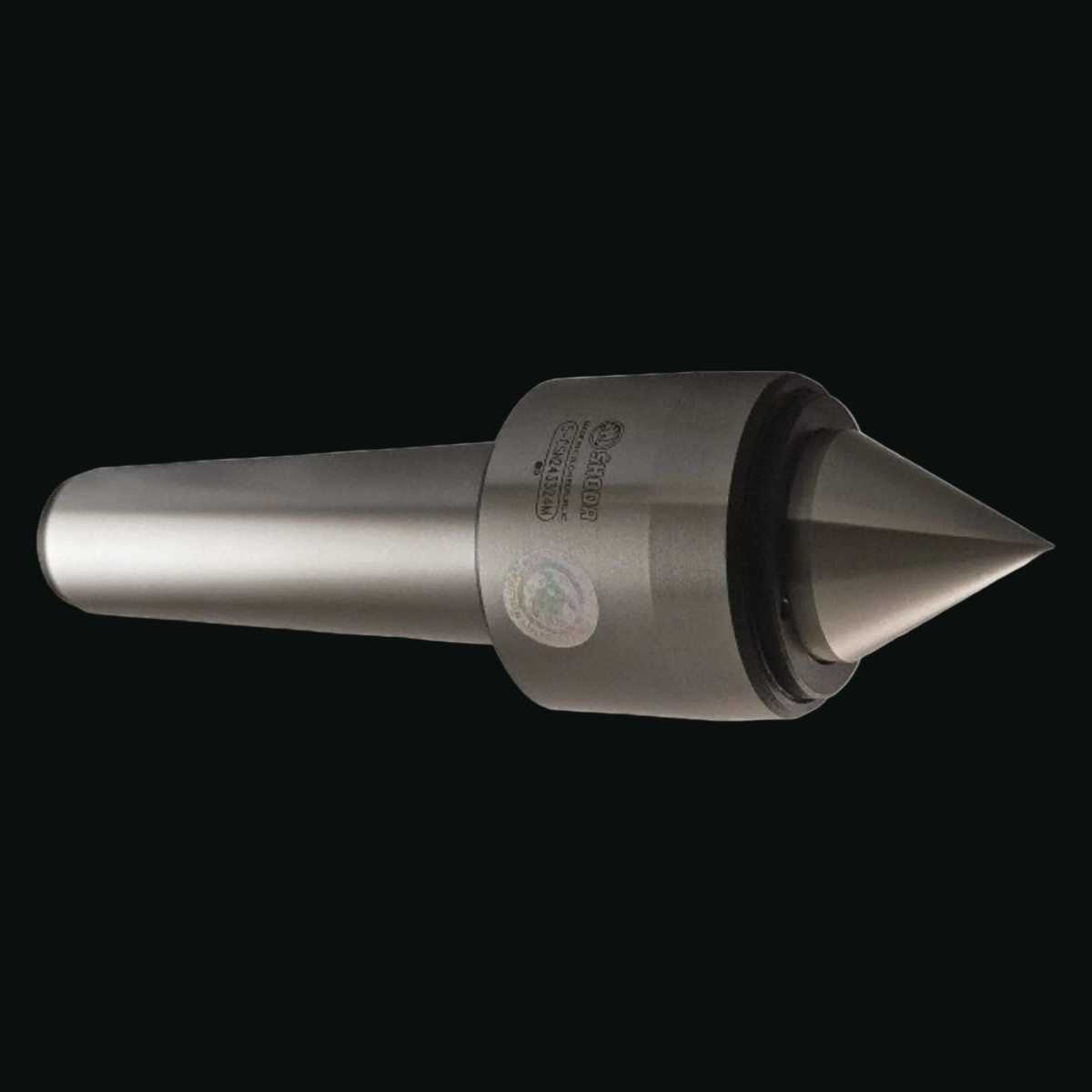 Live Center: Morse Taper Shank, 55.0000 mm Head Dia, 2.2800" Head Length