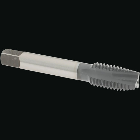 Spiral Point Tap: 5/8-11 UNC, 3 Flutes, Plug Chamfer, 2B Class of Fit, HSS, elektraLUBE Coated