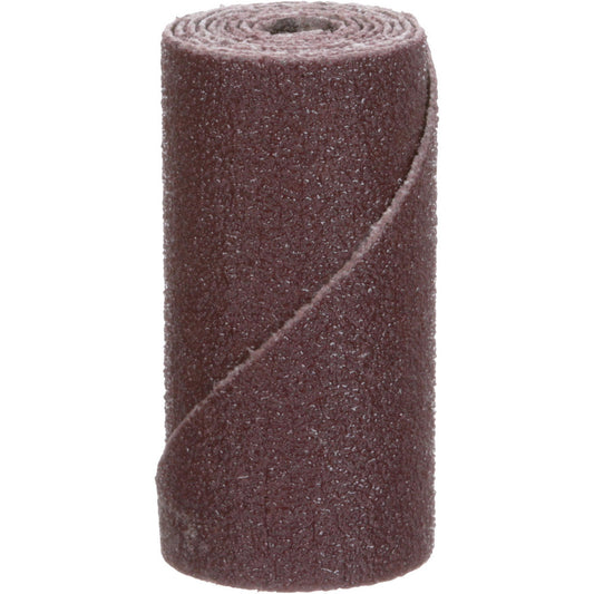 3M Straight Cartridge Roll: 3/4" Dia, 60 Grit, Aluminum Oxide