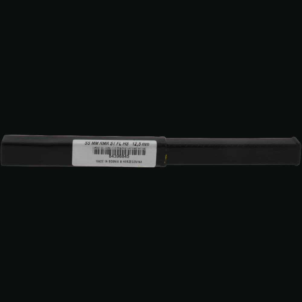 Chucking Reamer: 12.50 mm, 8" OAL, 2" Flute Length, Straight, Straight-Cylindrical, HSS  6 Flutes, Right Hand Cutting Direction